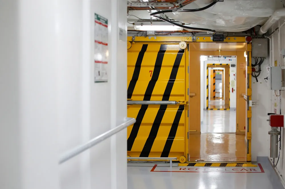 Portes coupe feu près de Sainte-Mère-Église